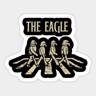 the eagles band retro Sticker